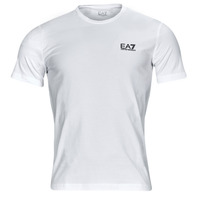 Kleidung Herren T-Shirts Emporio Armani EA7 CORE IDENTITY TSHIRT Weiß