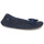 Schuhe Damen Hausschuhe Isotoner 97382 Marineblau