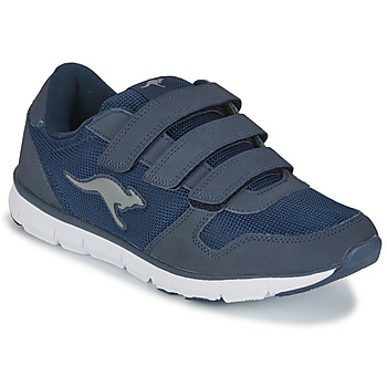 Schuhe Herren Sneaker Low Kangaroos K-BLUERUN 701 Marineblau