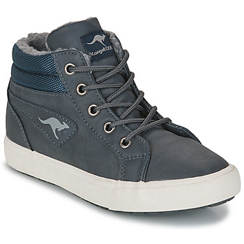 Schuhe Kinder Sneaker High Kangaroos KaVu I Marineblau / Weiß