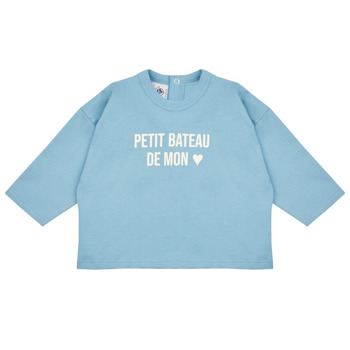 Kleidung Kinder Sweatshirts Petit Bateau LUNE Blau