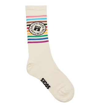Accessoires Chaussettes hautes Happy Socks Udw PRIDE HAPPINESS Weiß