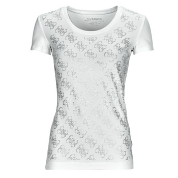 Vêtements Femme T-shirts manches courtes Guess SS VN 4G ALLOVER TEE 