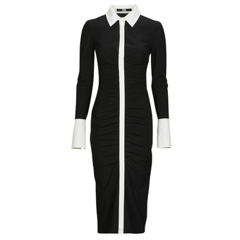Vêtements Femme Robes longues Karl Lagerfeld LSLV POLO DRESS 