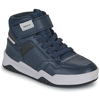 Schuhe Jungen Sneaker High Geox J PERTH BOY Marineblau