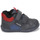Schuhe Kinder Sneaker High Geox B ELTHAN BOY B Marineblau / Rot