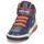 Schuhe Jungen Sneaker High Geox J INEK BOY B Marineblau / Orange