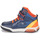 Schuhe Jungen Sneaker High Geox J INEK BOY B Marineblau / Orange