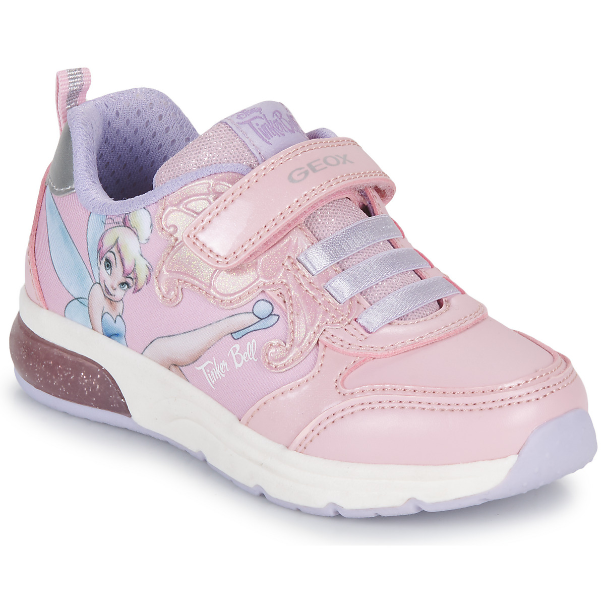 Chaussures Fille Baskets basses Geox J SPACECLUB GIRL C 