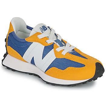 Schuhe Kinder Sneaker Low New Balance 327 Gelb / Blau