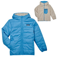 Kleidung Kinder Jacken Patagonia K'S REVERSIBLE READY FREDDY HOODY Blau / Grau