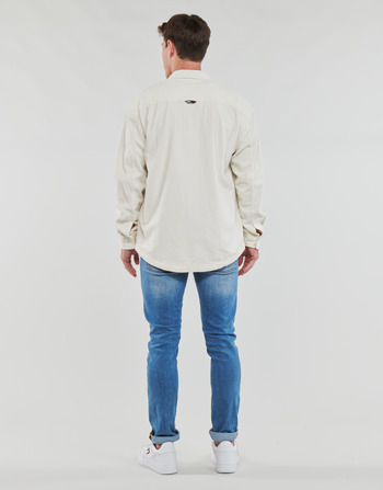 Tommy Jeans TJM CASUAL CORDUROY OVERSHIRT Weiß