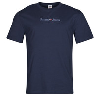 Kleidung Herren T-Shirts Tommy Jeans TJM CLSC SMALL TEXT TEE Marineblau
