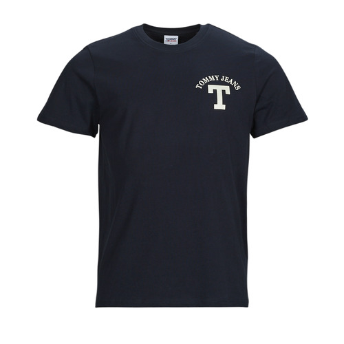 Abbigliamento Uomo T-shirt maniche corte Tommy Jeans TJM REG CURVED LETTERMAN TEE 
