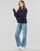 Kleidung Damen Sweatshirts Tommy Hilfiger 1985 MODERN REG P/TERRY HOODIE Marineblau