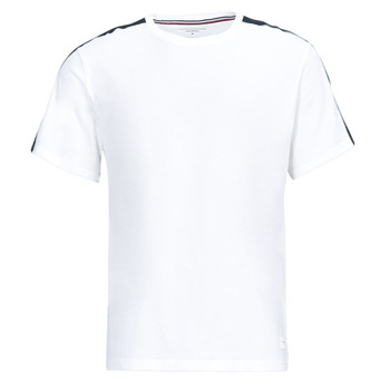 Kleidung Herren T-Shirts Tommy Hilfiger SS TEE LOGO Weiß
