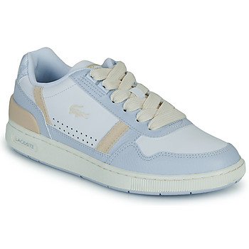 Schuhe Damen Sneaker Low Lacoste T-CLIP Weiß / Blau