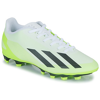 Schuhe Fußballschuhe adidas Performance X CRAZYFAST.4 FxG Weiß / Gelb
