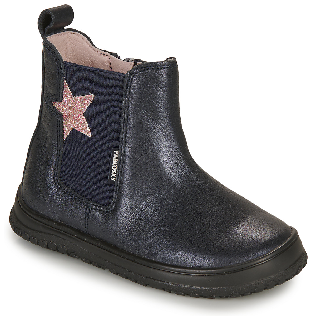 Schuhe Mädchen Boots Pablosky 426522 Marineblau