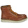 Schuhe Herren Boots Jack & Jones JFWALDGATE MOC LEATHER BOOT Kognac
