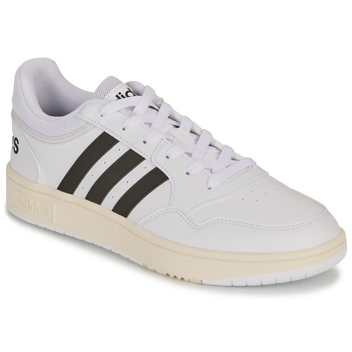 Schuhe Sneaker Low Adidas Sportswear HOOPS 3.0 Weiß