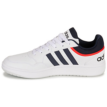 Adidas Sportswear HOOPS 3.0 Weiß / Marineblau / Rot