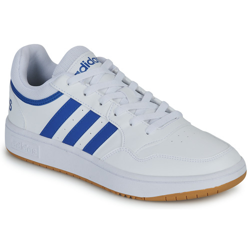 Schuhe Herren Sneaker Low Adidas Sportswear HOOPS 3.0 Weiß / Blau