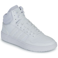 Schuhe Damen Sneaker High Adidas Sportswear HOOPS 3.0 MID Weiß