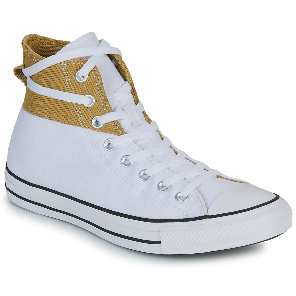 Schuhe Herren Sneaker High Converse CHUCK TAYLOR ALL STAR Weiß / Gelb