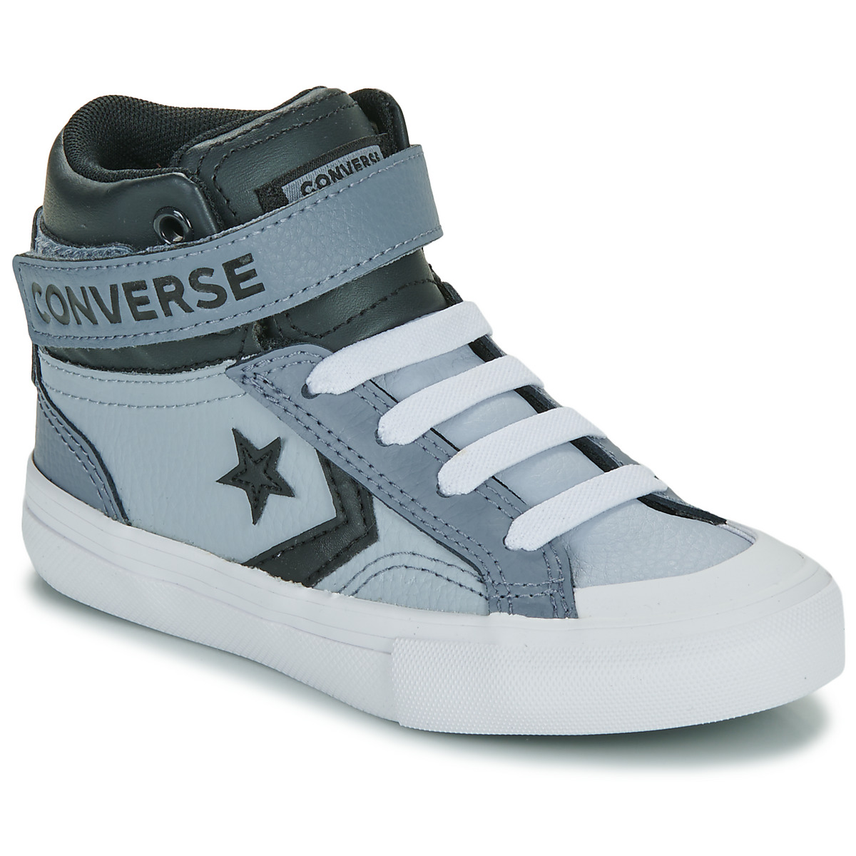 Schuhe Jungen Sneaker High Converse PRO BLAZE STRAP VINTAGE ATHLETIC Grau