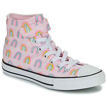 Scarpe Bambina Sneakers alte Converse CHUCK TAYLOR ALL STAR EASY ON RAINBOWS 