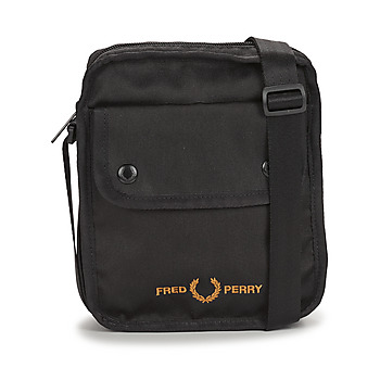 Taschen Geldtasche / Handtasche Fred Perry BRANDED SIDE BAG Schwarz