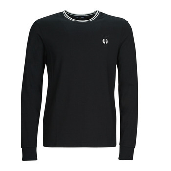 Vêtements Homme T-shirts manches longues Fred Perry TWIN TIPPED T-SHIRT 