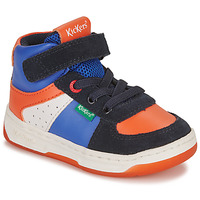 Schuhe Kinder Sneaker High Kickers KICKALIEN Marineblau / Blau / Orange