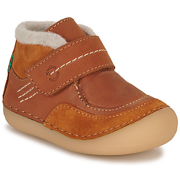 Schuhe Kinder Boots Kickers SOKLIMB Kamel