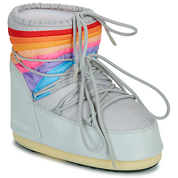 Chaussures Femme Bottes de neige Moon Boot MB ICON LOW RAINBOW 