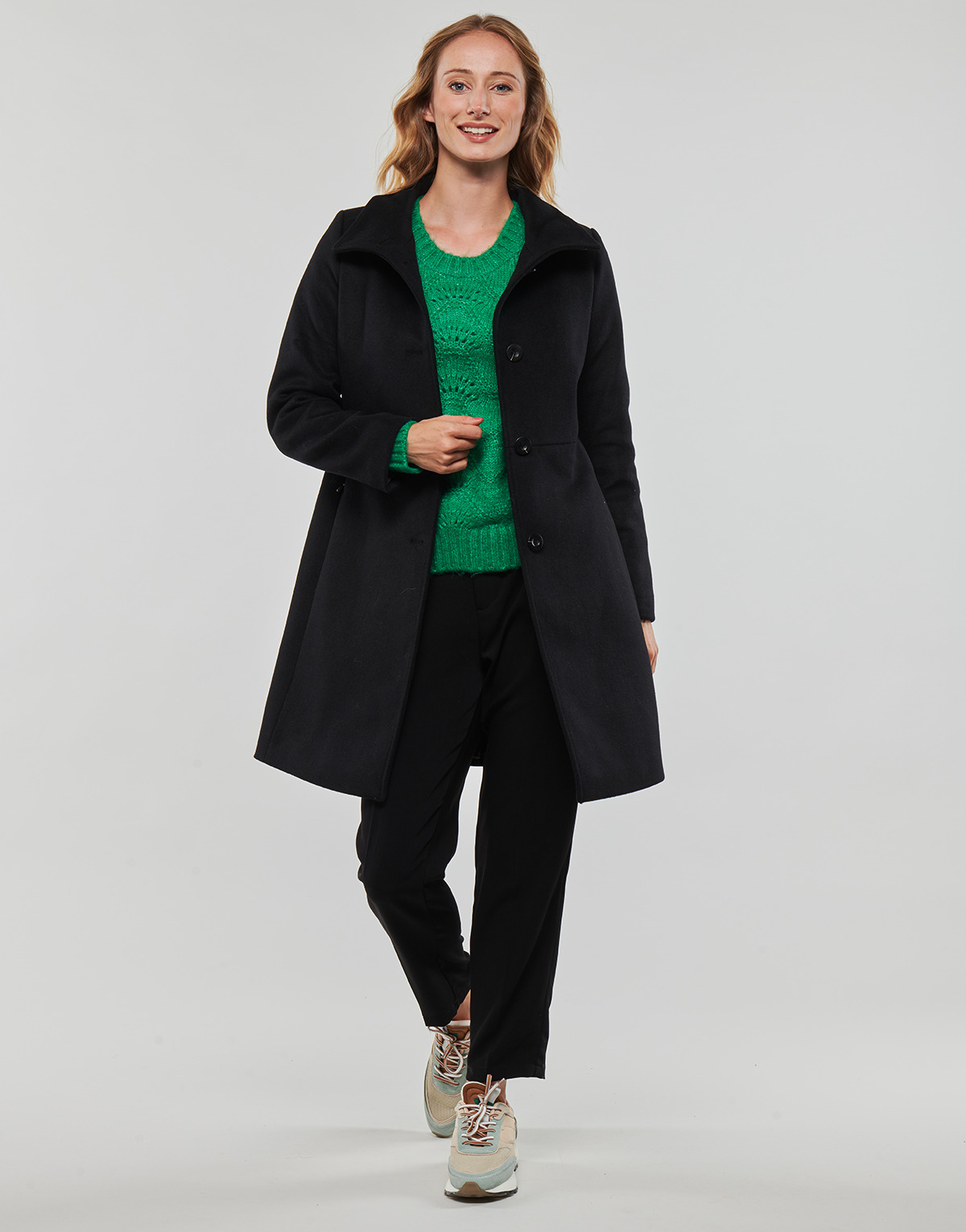 Abbigliamento Donna Cappotti Esprit New Basic Wool 