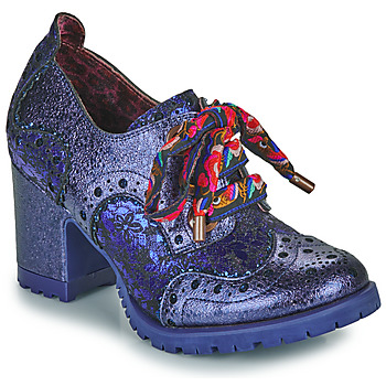 Schuhe Damen Derby-Schuhe Irregular Choice GLITTER GRUGE Marineblau