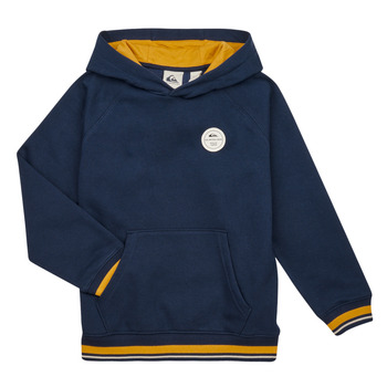 Kleidung Jungen Sweatshirts Quiksilver RETURN TO SCHOOL HOOD Blau