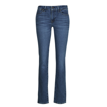 Kleidung Damen Slim Fit Jeans Levi's 712 SLIM WELT POCKET Blau