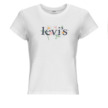 Kleidung Damen T-Shirts Levi's GRAPHIC AUTHENTIC TSHIRT Weiß