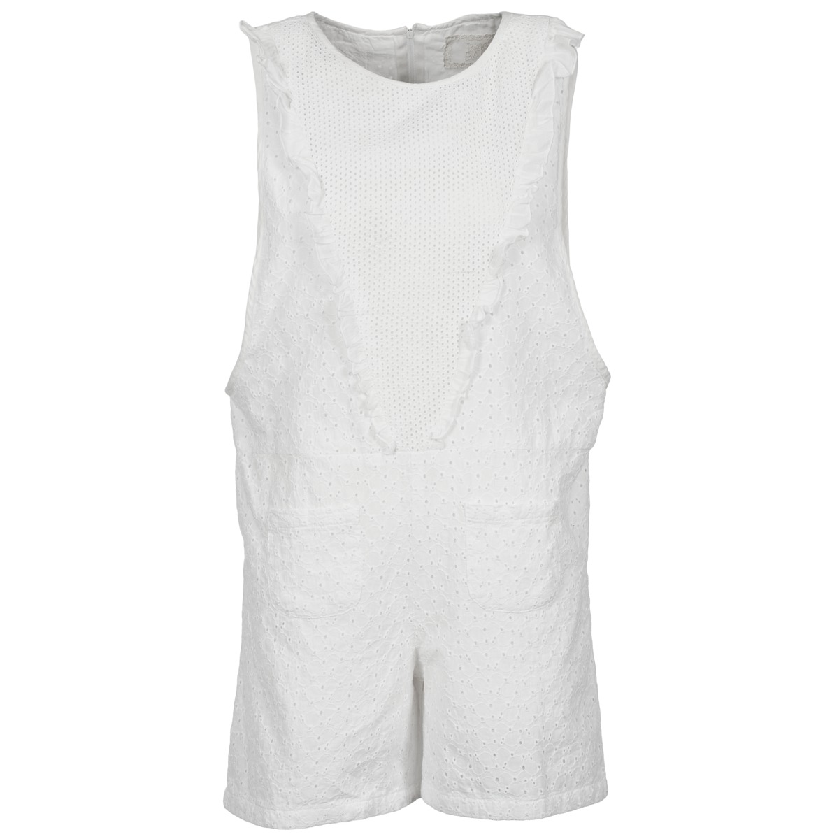 Kleidung Damen Overalls / Latzhosen Brigitte Bardot BB44084 Weiß