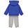 Kleidung Jungen Kleider & Outfits Adidas Sportswear 3S FZ FL JOG Blau / Weiß / Grau