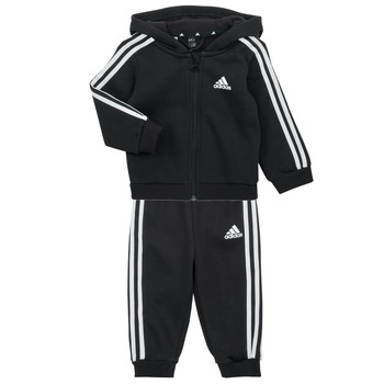 Kleidung Jungen Kleider & Outfits Adidas Sportswear 3S FZ FL JOG Weiß