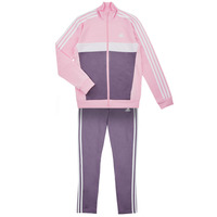 Kleidung Mädchen Jogginganzüge Adidas Sportswear 3S TIBERIO TS Weiß