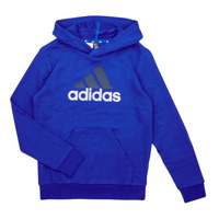 Kleidung Jungen Sweatshirts Adidas Sportswear BL 2 HOODIE Blau / Weiß