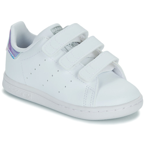 Schuhe Mädchen Sneaker Low adidas Originals STAN SMITH CF I Weiß