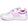 Schuhe Mädchen Sneaker Low Adidas Sportswear HOOPS 3.0 CF C Weiß