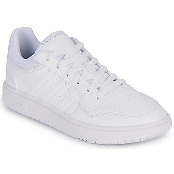 Schuhe Kinder Sneaker Low Adidas Sportswear HOOPS 3.0 K Weiß