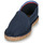 Schuhe Leinen-Pantoletten mit gefloch Art of Soule UNIES Marineblau